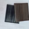 Card holder wallet for men - minimalist genuine leather