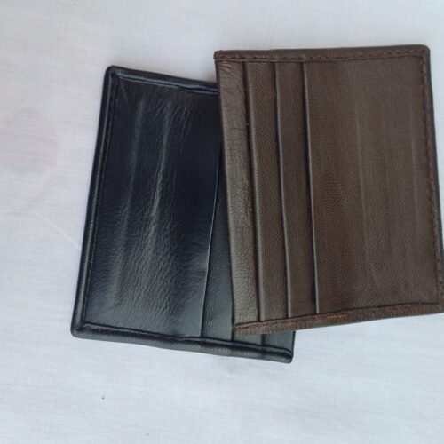 Leather Card Holder Card holder wallet for men - minimalist genuine leather