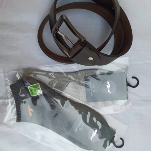 mens-leather-belt-ankle-socks-combo-pack Belt and socks combo for men - daily essentials